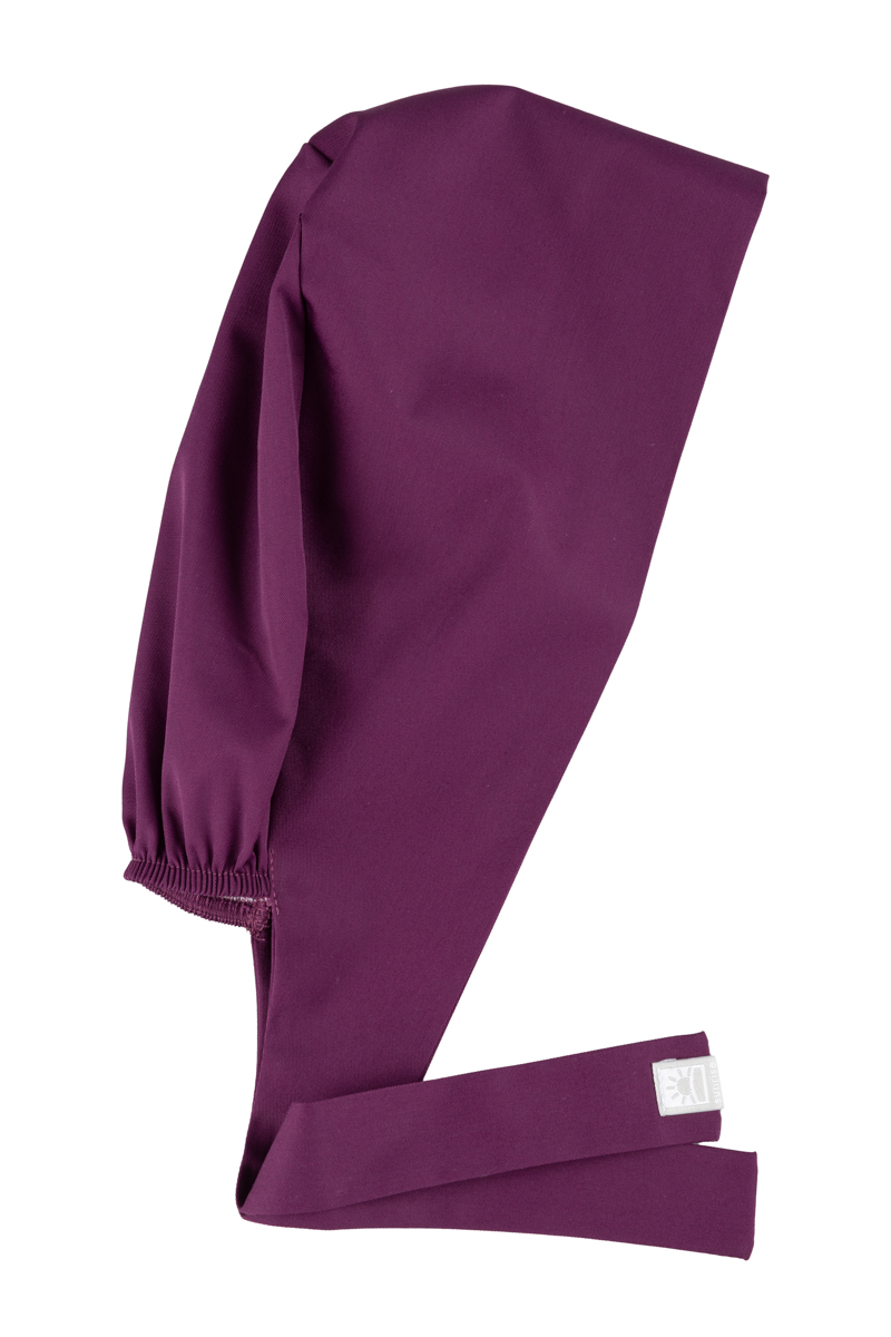 Lékařská čepice Sunrise Uniforms Fresh švestková (zavinovací)-2