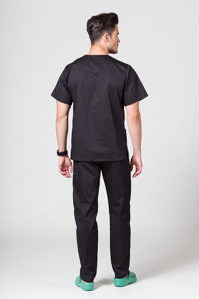 Univerzální lékařská halena Sunrise Uniforms černa-5