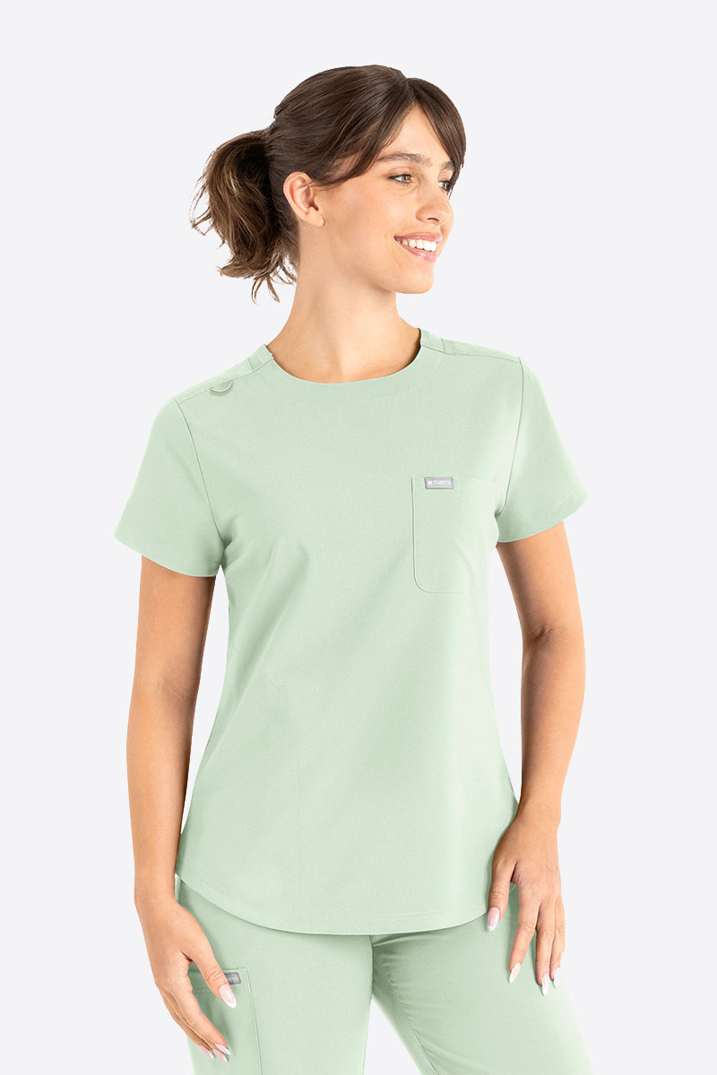 Dámská lékařská souprava Maevn Momentum Round mátová-1