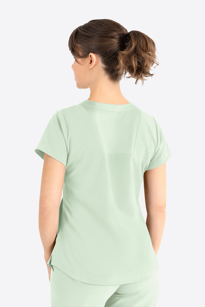 Dámská lékařská halena Maevn Momentum Round Neck mátová-1