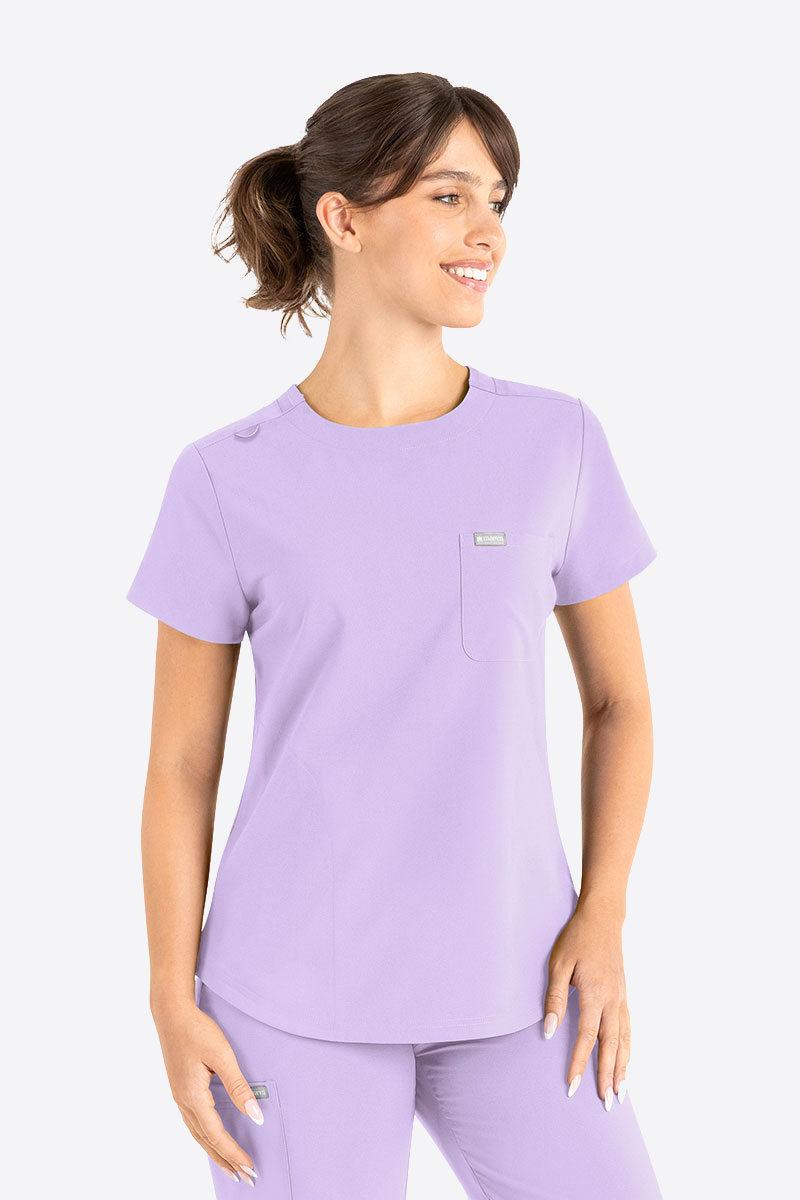 Dámská lékařská souprava Maevn Momentum Round lavendulová-1