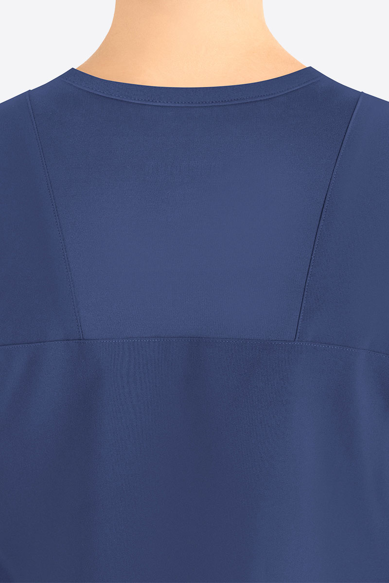 Dámská lékařská halena Maevn Momentum Round Neck námořnická modř-3