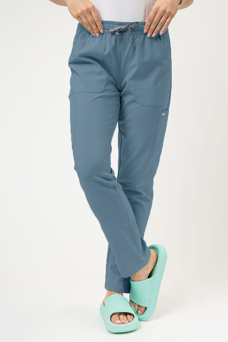 Lékařská dámská souprava Maevn Momentum Double pastelově modrá-6