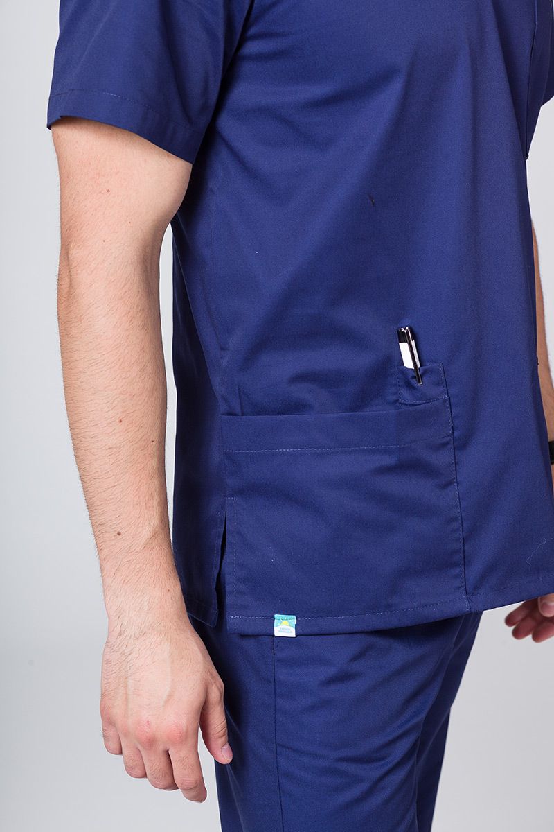 Univerzální lékařská halena Sunrise Uniforms námořnická modř-3