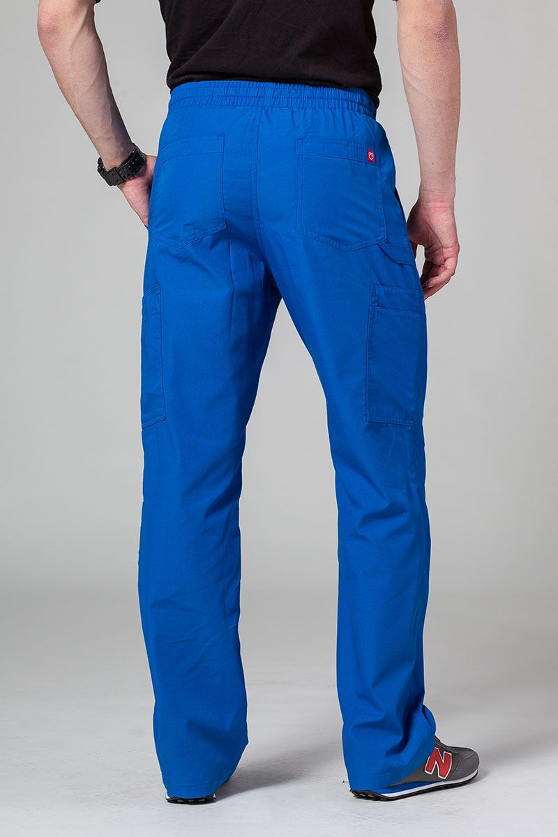 Pánské lékařské kalhoty Maevn Red Panda Cargo (6 kapes) královsky modré-1