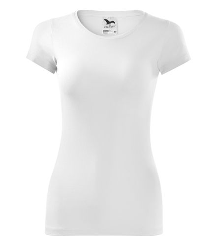 Dámské tričko Malfini Glance s krátkým rukávem bílé-2