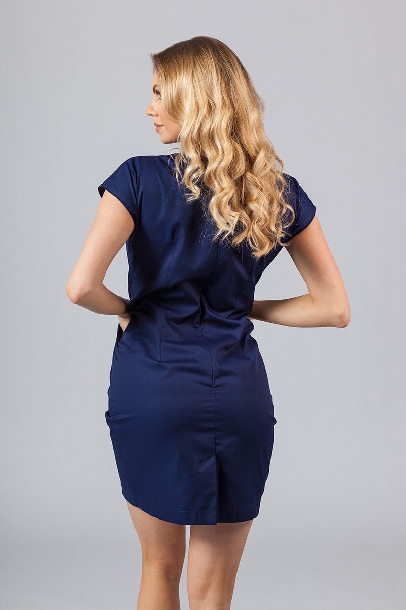 Lékařské šaty Sunrise Uniforms Elite námořnická modř-2