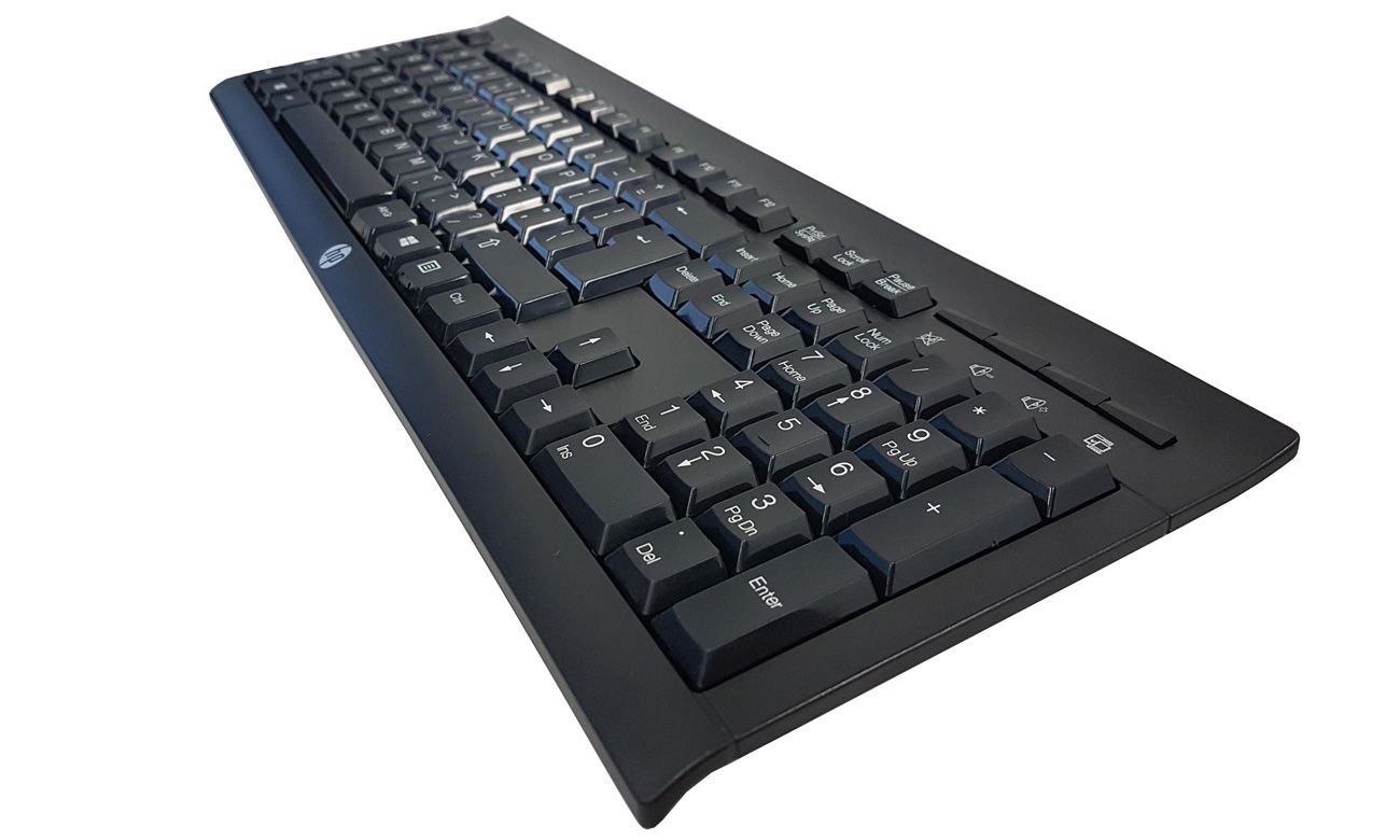 Černá bezdrátová klávesnice HP-2