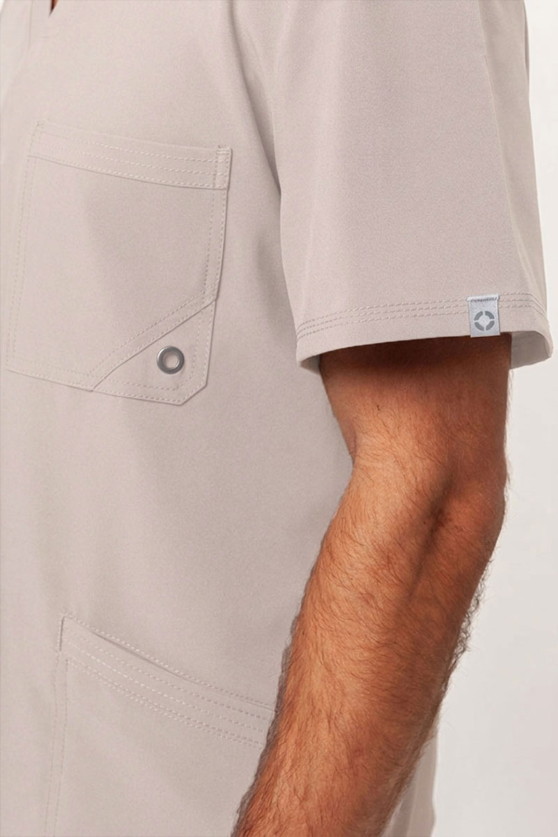 Pánská lékařská halena Cherokee Infinity V-neck Men béžová-2