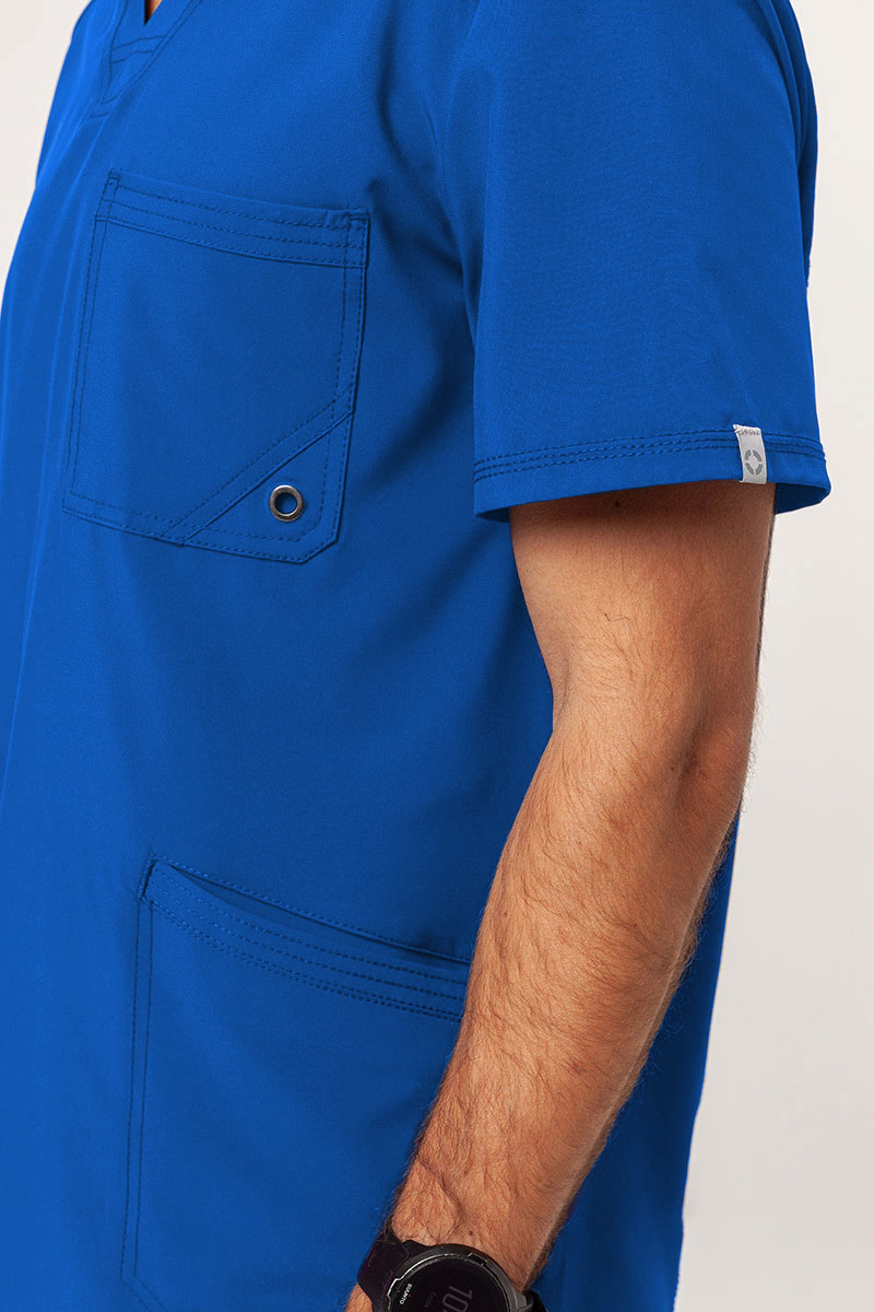 Pánská lékařská halena Cherokee Infinity V-neck Men královsky modrá-4