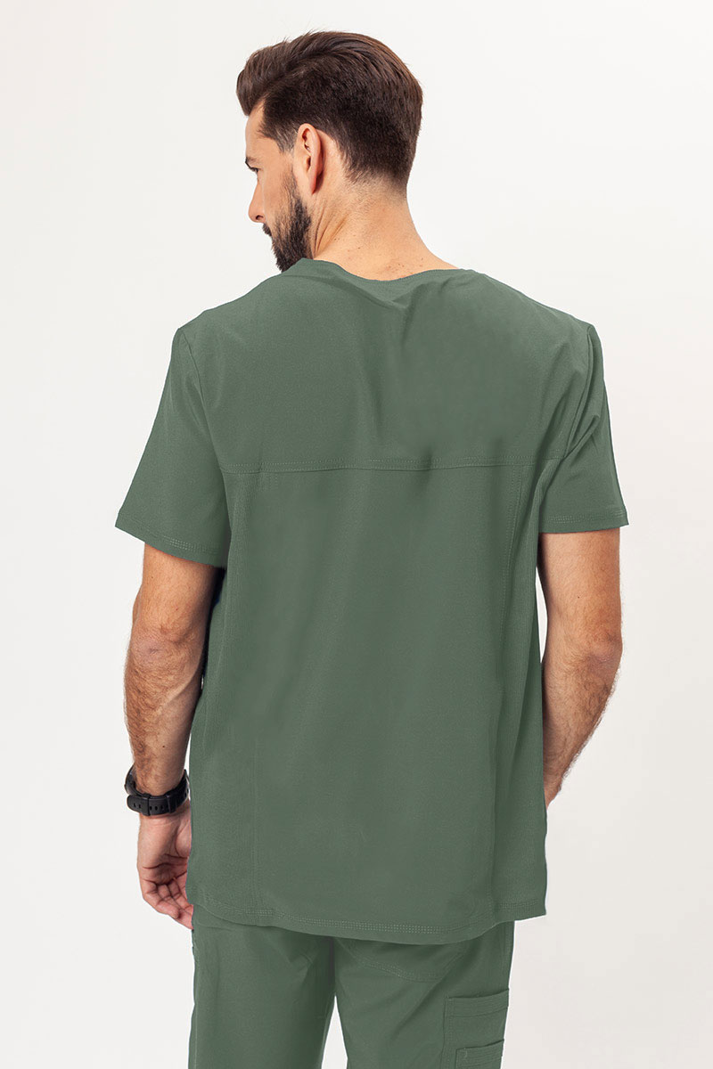 Pánská lékařská halena Cherokee Infinity V-neck Men olivková-1