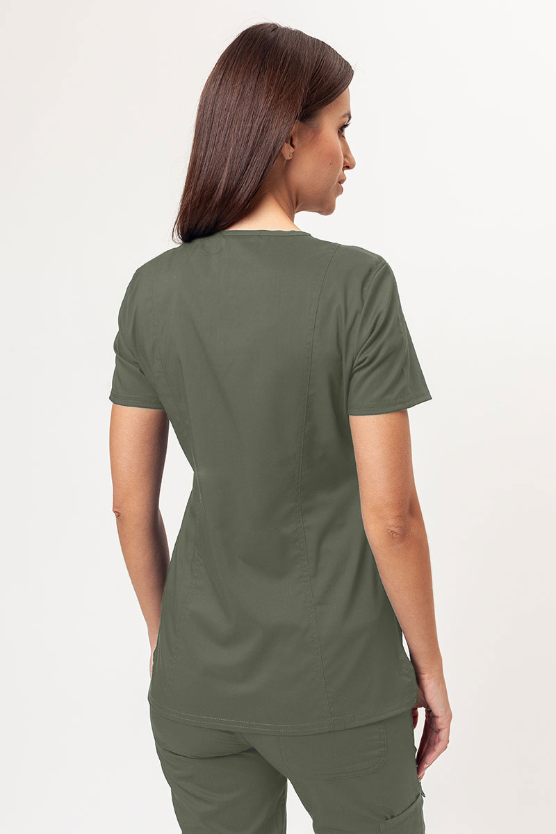 Dámská lékařská halena Cherokee Revolution Mock olivková-1