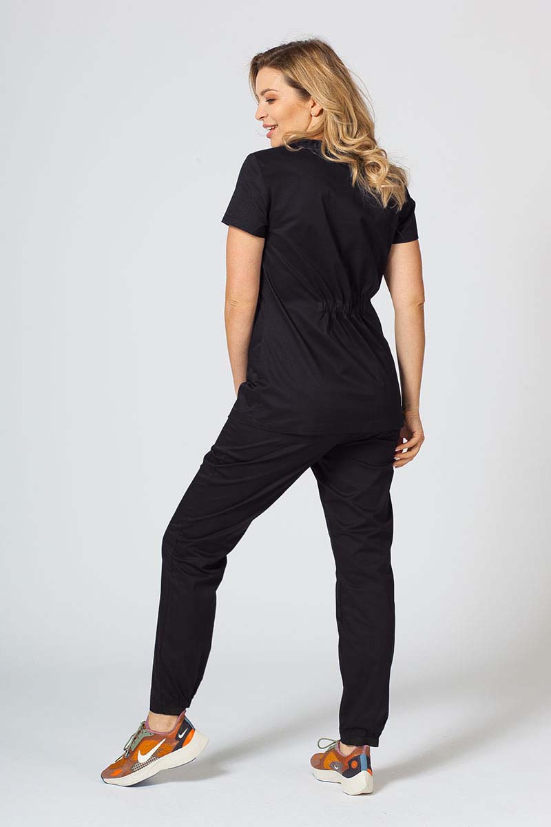 Lékařská souprava Sunrise Uniforms Active II černá (s halenou Fit - elastic)-1
