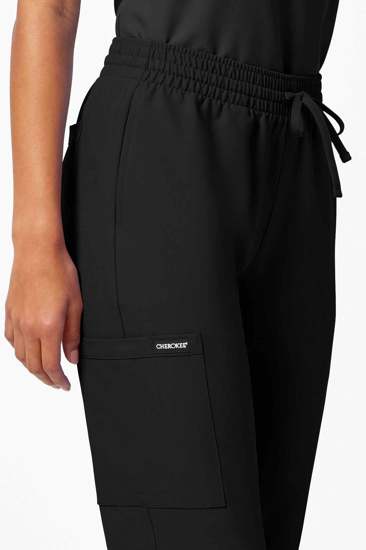 Dámské lékařské kalhoty Cherokee Originals Ultra Jogger černé-4