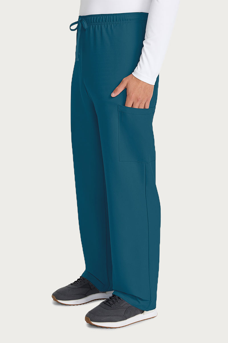 Pánské lékařské kalhoty Cherokee Ultra Cargo karaibsky modré-3