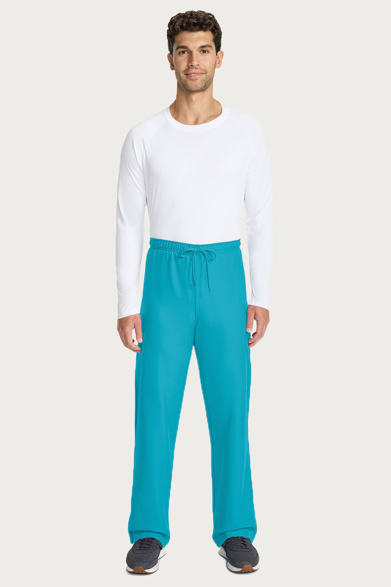 Pánská lékařská souprava Cherokee Ultra (halena V-neck, kalhoty Cargo) tyrkysová-11