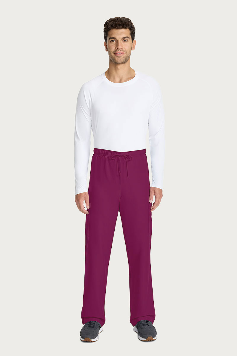 Pánská lékařská souprava Cherokee Ultra (halena V-neck, kalhoty Cargo) třešnová-11