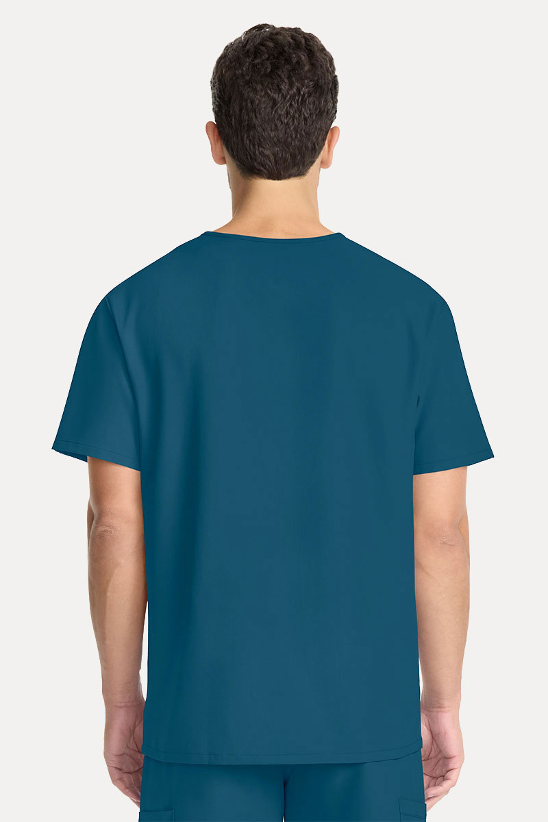 Pánská lékařská halena Cherokee Ultra V-neck karaibsky modrá-1