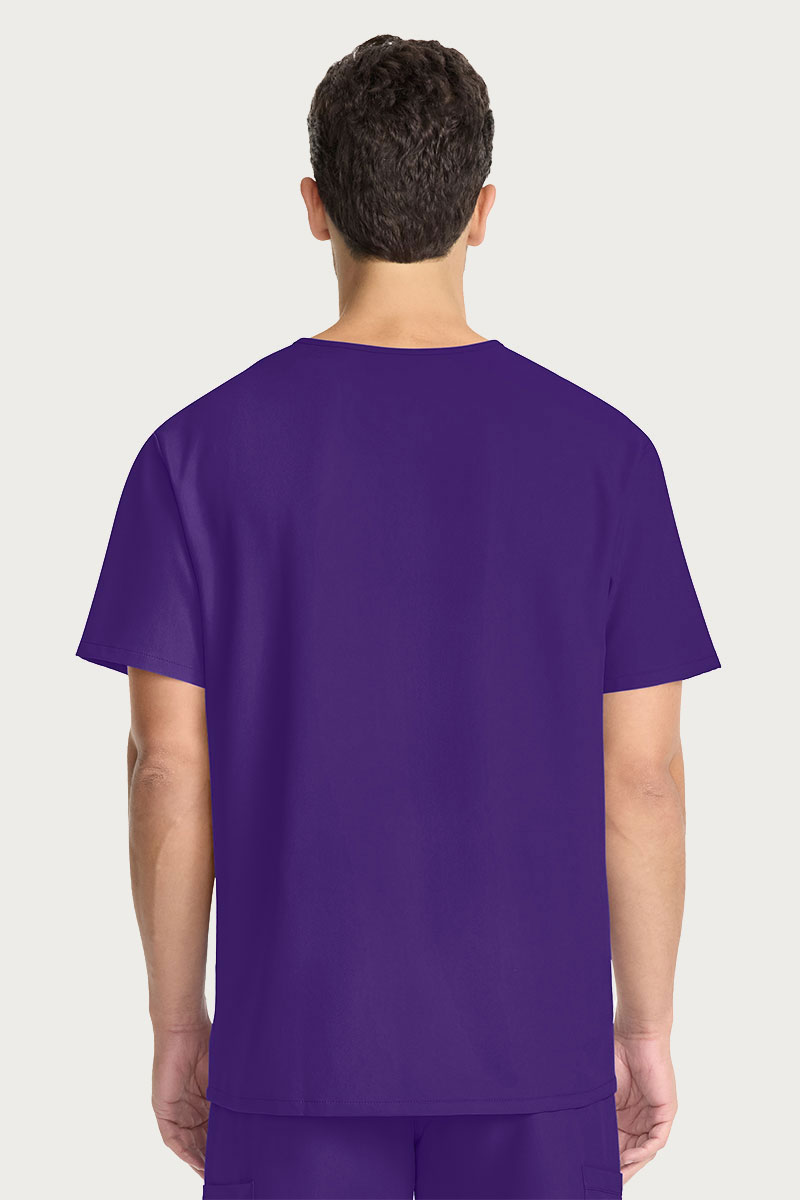 Pánská lékařská halena Cherokee Ultra V-neck fialová-1