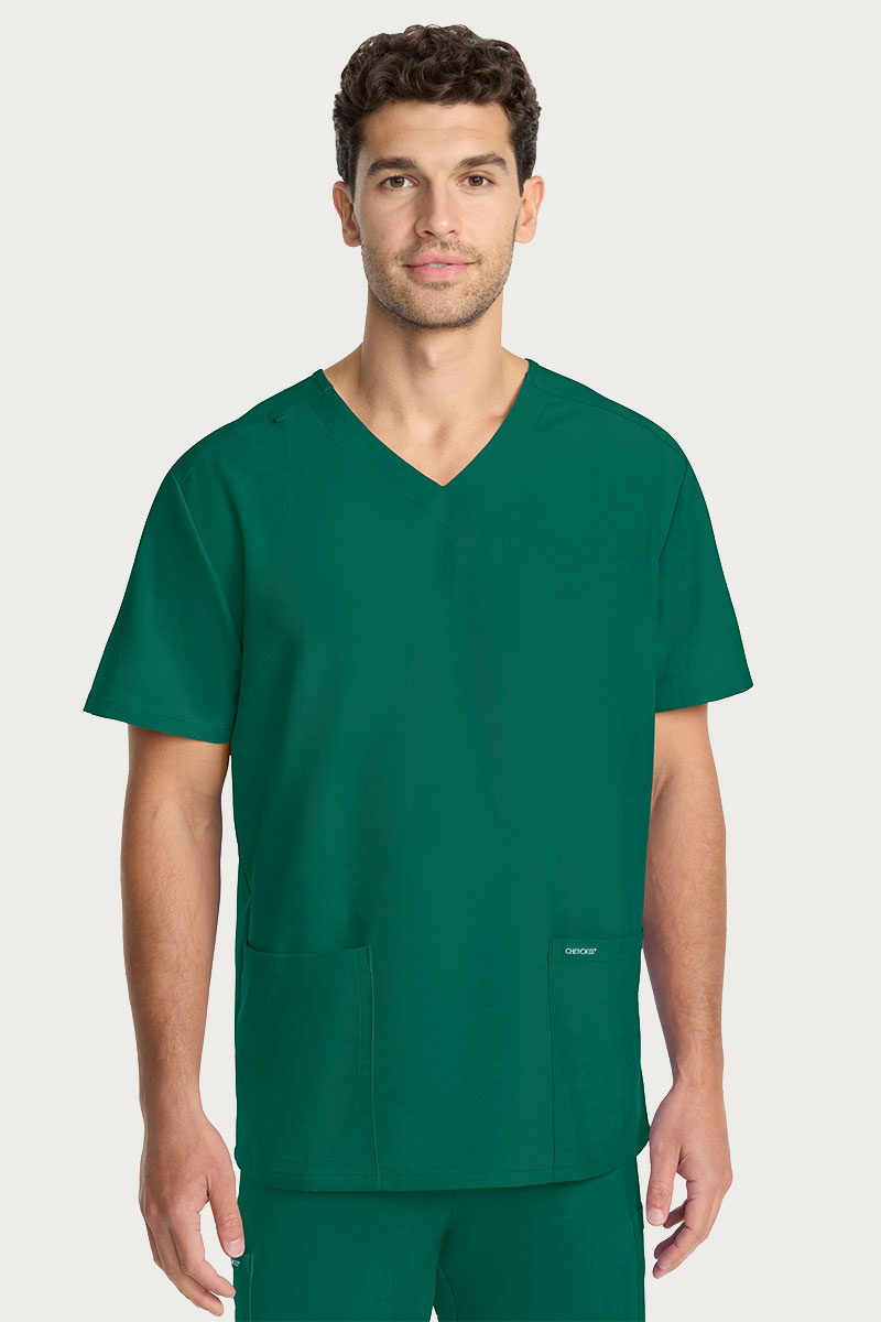 Pánská lékařská souprava Cherokee Ultra (halena V-neck, kalhoty Cargo) zelená-1
