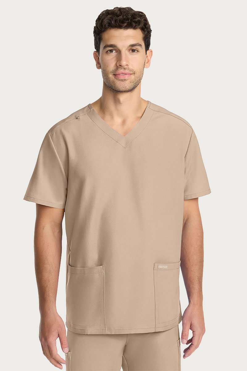 Pánská lékařská souprava Cherokee Ultra (halena V-neck, kalhoty Cargo) béžová-2