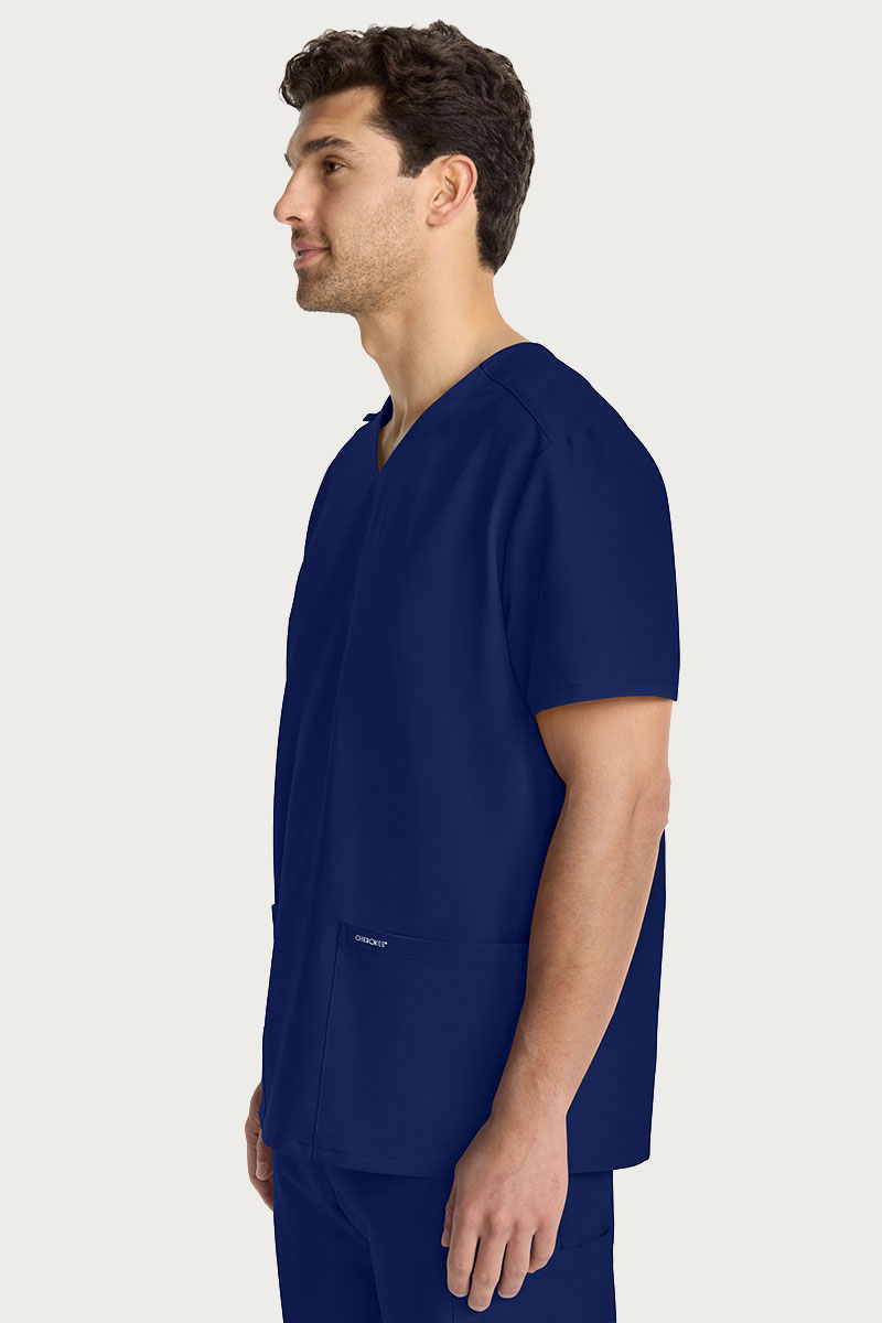Pánská lékařská halena Cherokee Ultra V-neck námořnická modř-3