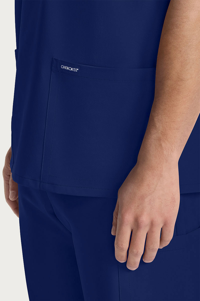 Pánská lékařská halena Cherokee Ultra V-neck námořnická modř-4