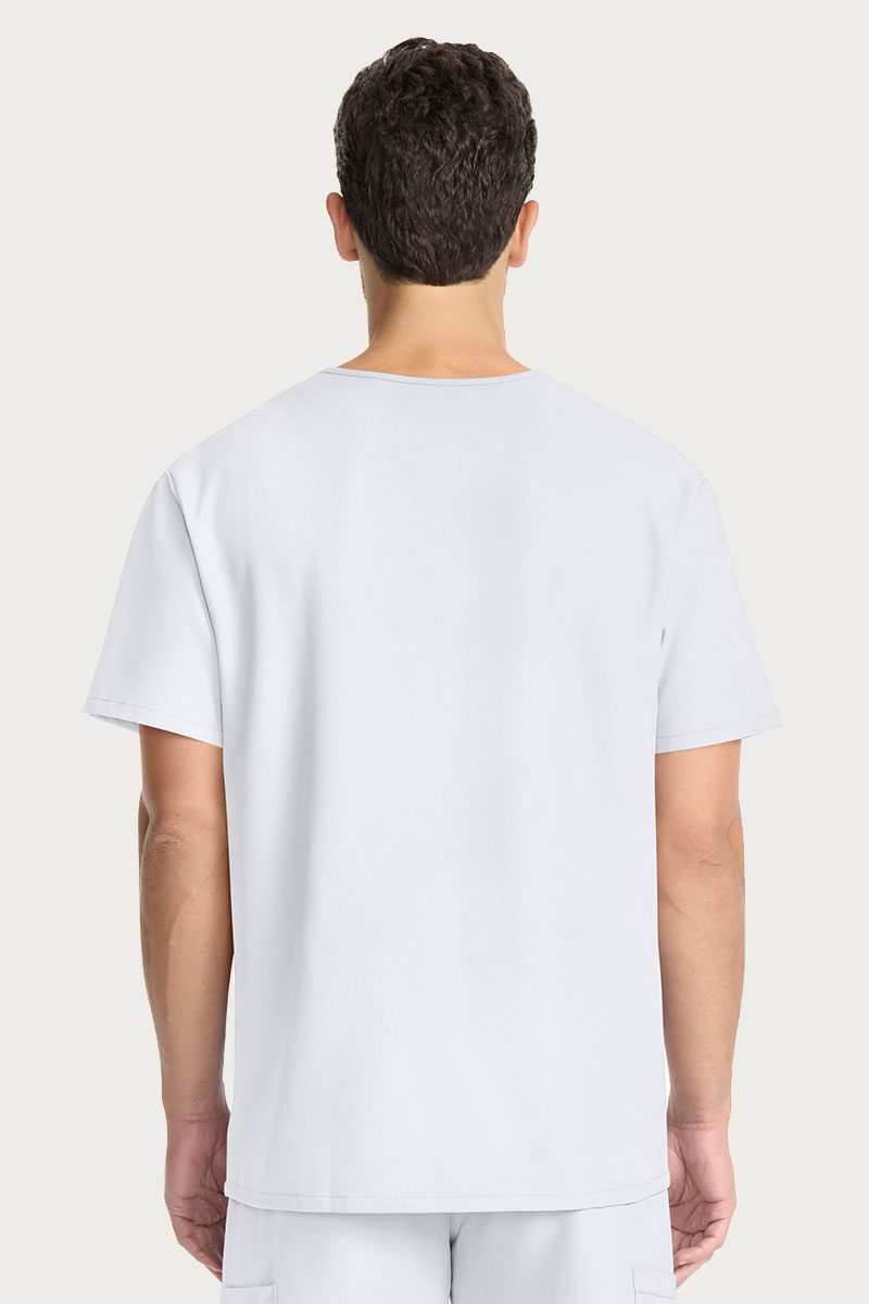 Pánská lékařská halena Cherokee Ultra V-neck bílá-1