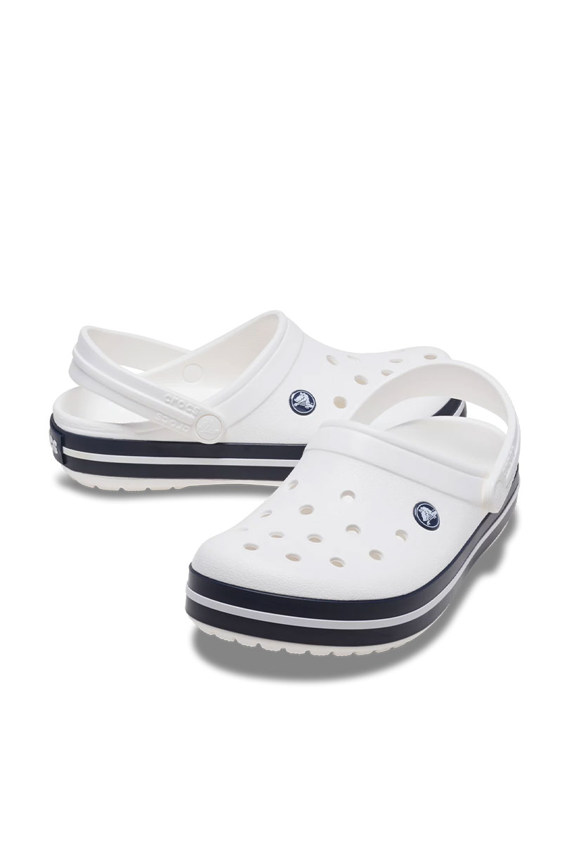 Obuv Crocs™ Classic Crocband bílá/námořnická modř-5