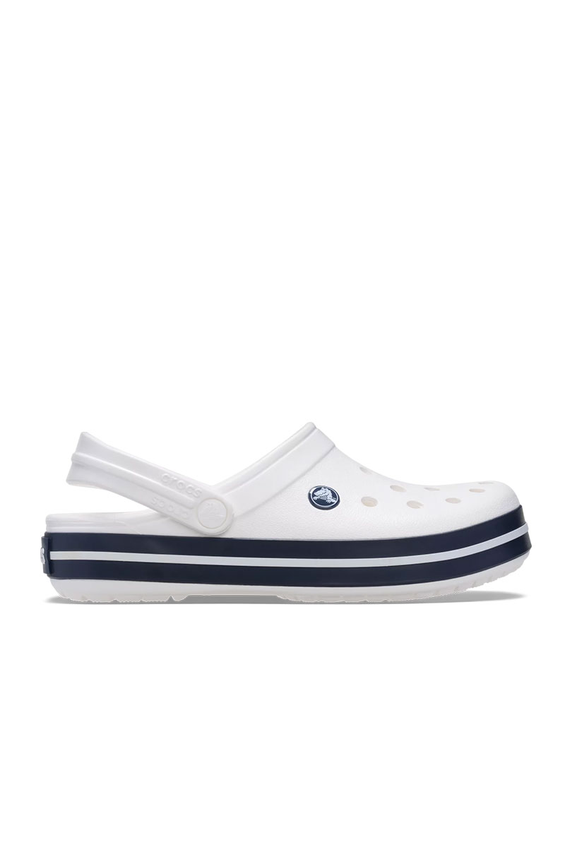 Obuv Crocs™ Classic Crocband bílá/námořnická modř-1