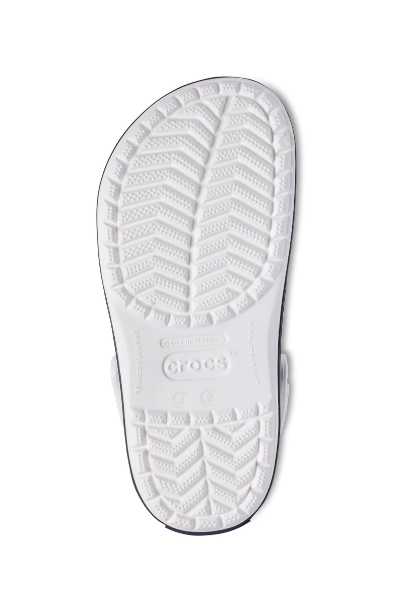 Obuv Crocs™ Classic Crocband bílá/námořnická modř-3