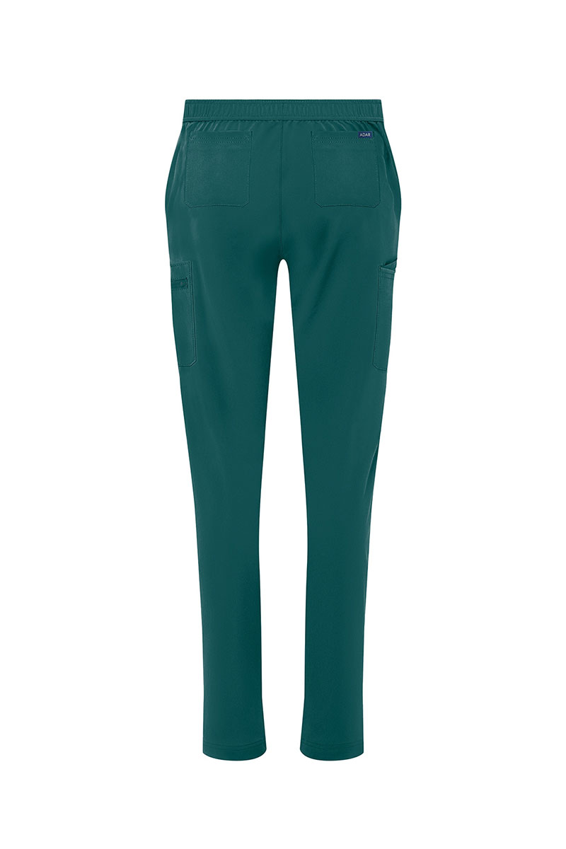 Dámské kalhoty Adar Uniforms Skinny Leg Cargo tmavě zelené-9