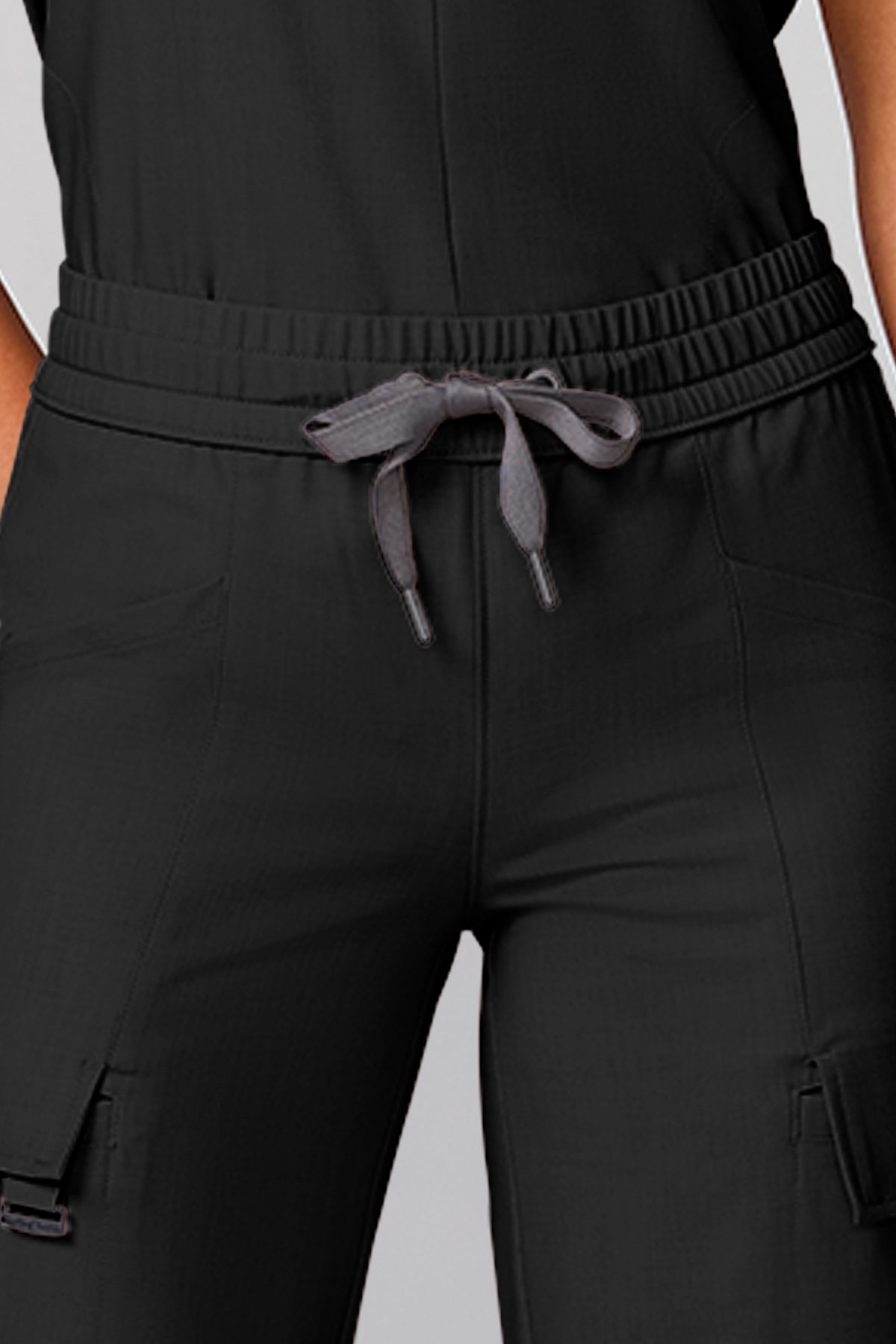Dámské zdravotnické kalhoty Healing Hands Wide Leg Petite černé-3