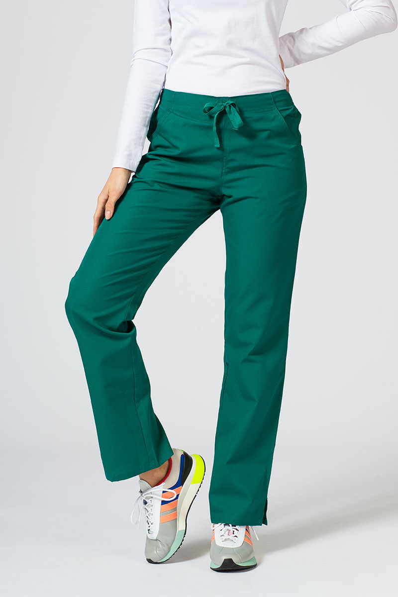 Lékařské kalhoty Maevn Red Panda zelené-3