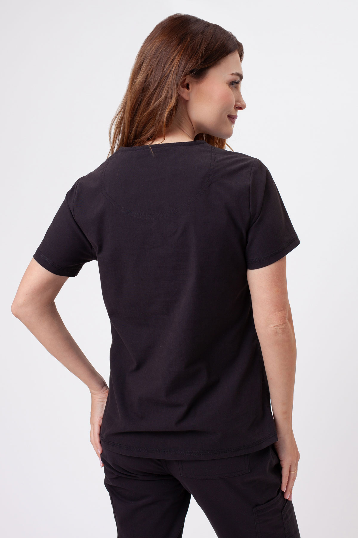 Dámská lékařská halena Dickies Forge V-neck černá-2