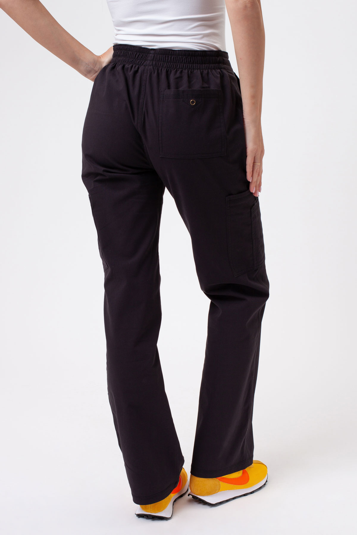 Dámské lékařské kalhoty Dickies Forge Straight Leg černé-1