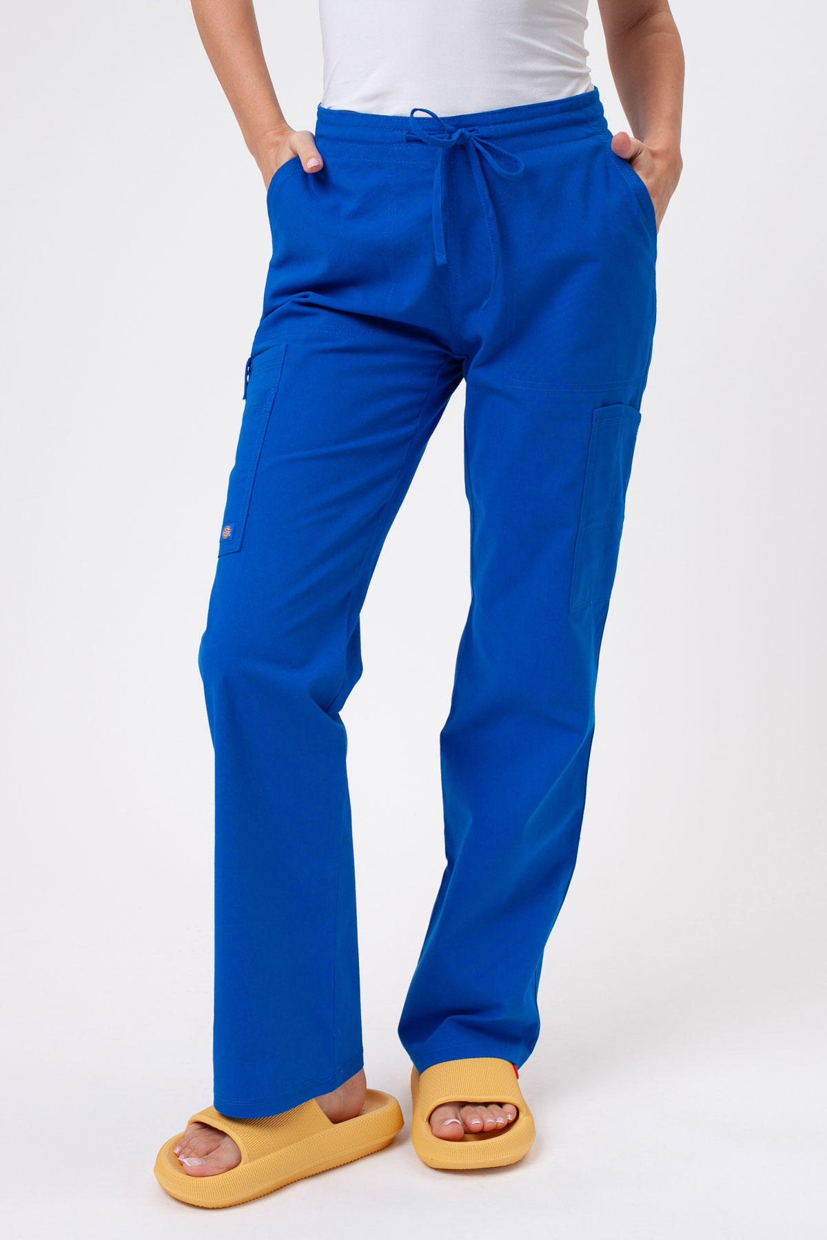 Dámská lékařská souprava Dickies Forge V-neck královsky modrá-9