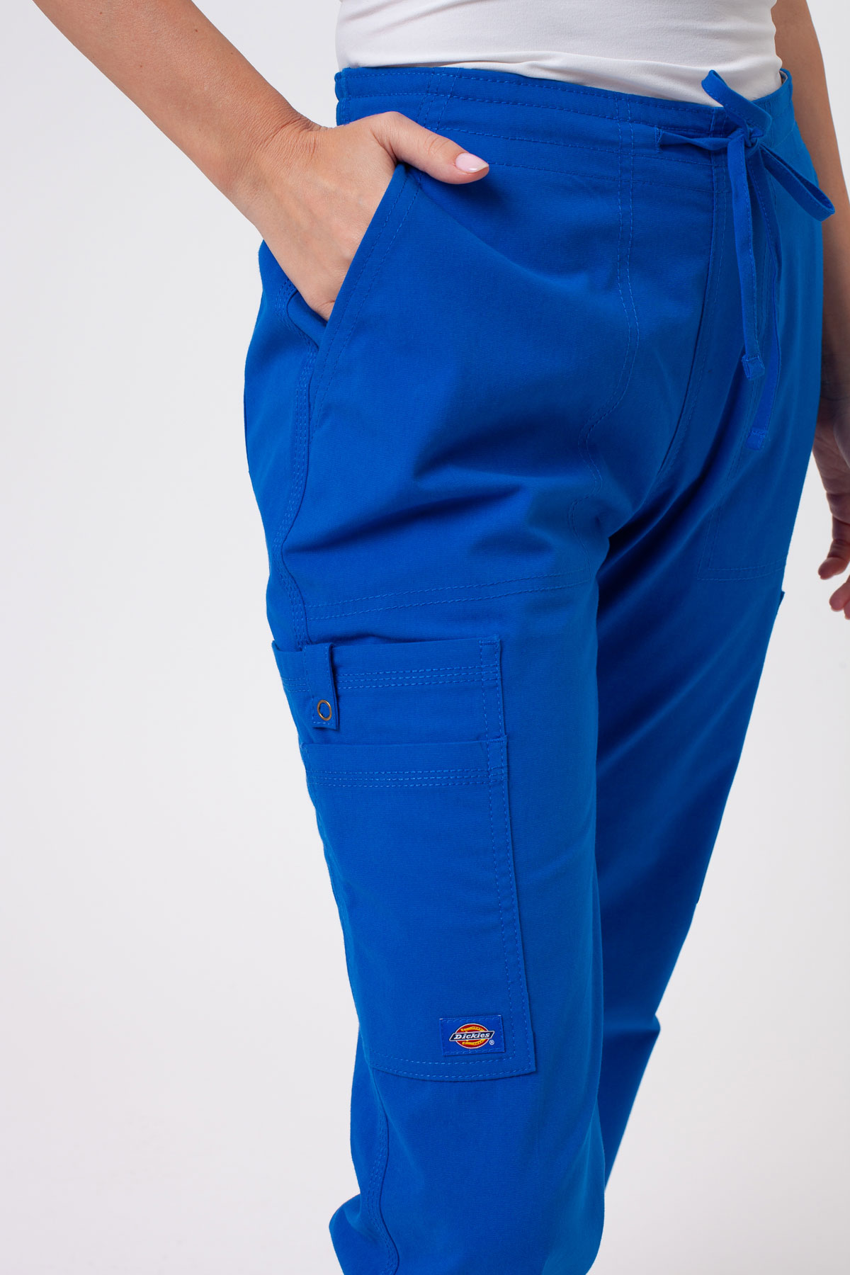 Dámské lékařské kalhoty Dickies Forge Straight Leg královsky modrá-2