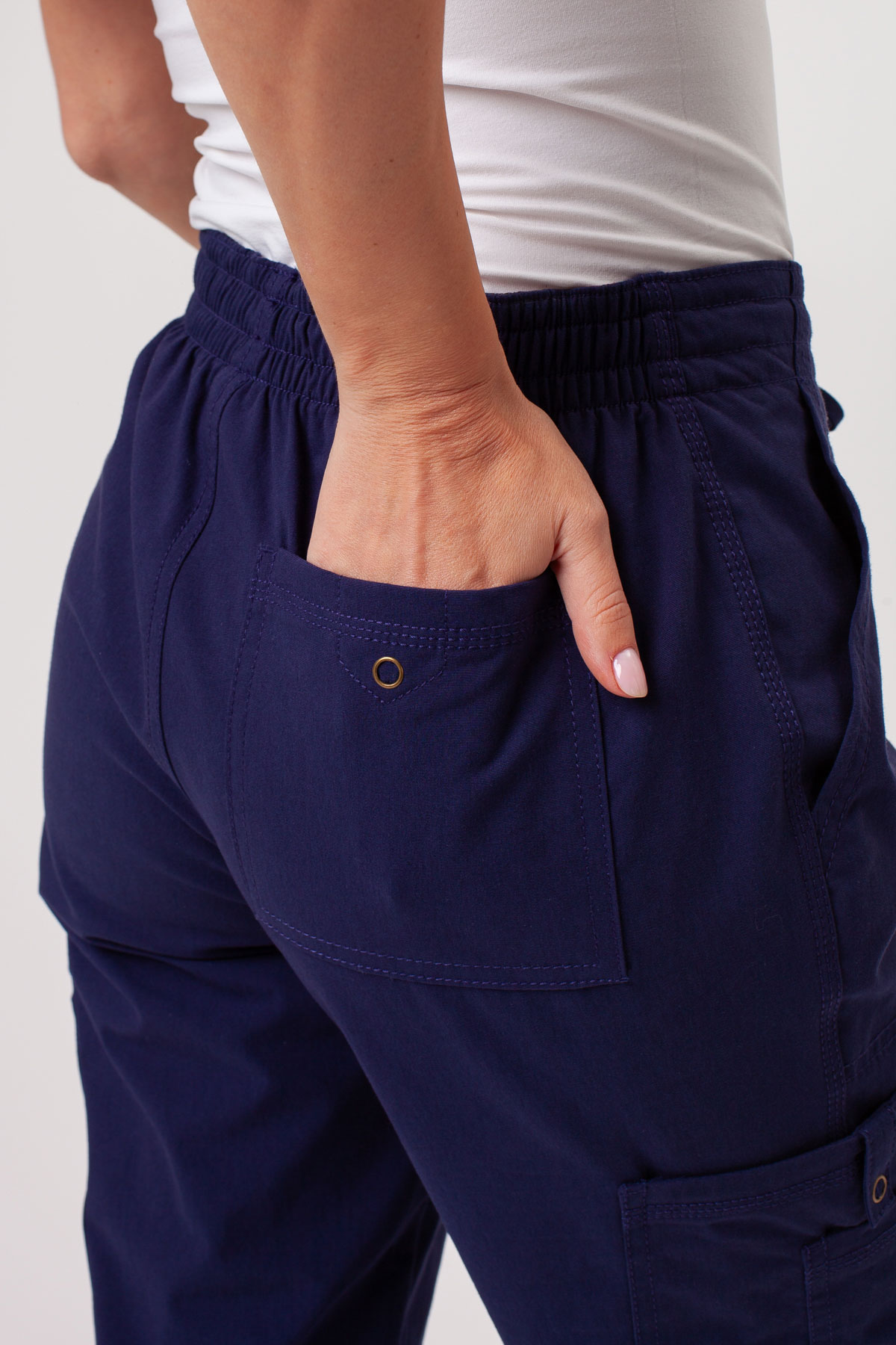 Dámské lékařské kalhoty Dickies Forge Straight Leg námořnická modř-5