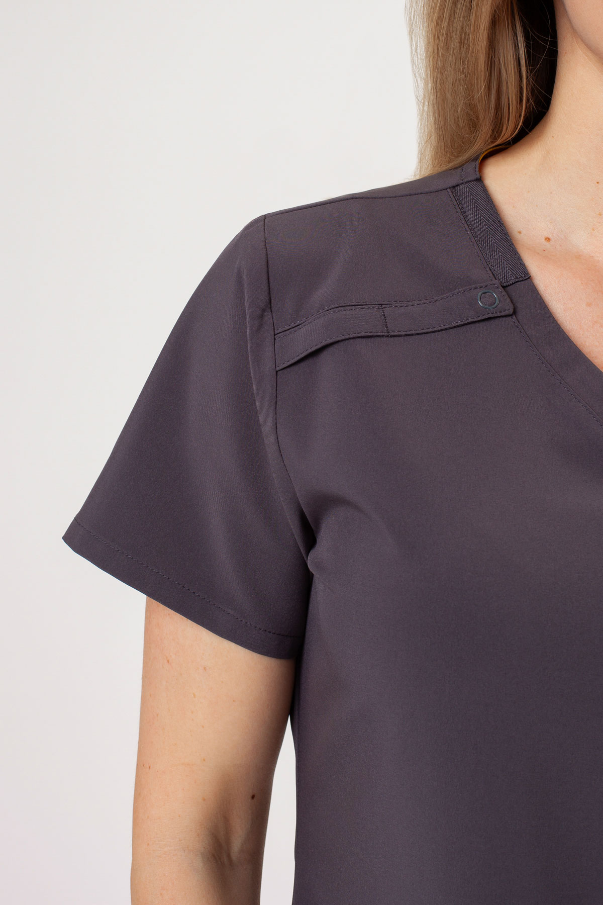 Dámská lékařská halena Dickies EDS Essentials V-Neck šedá-3