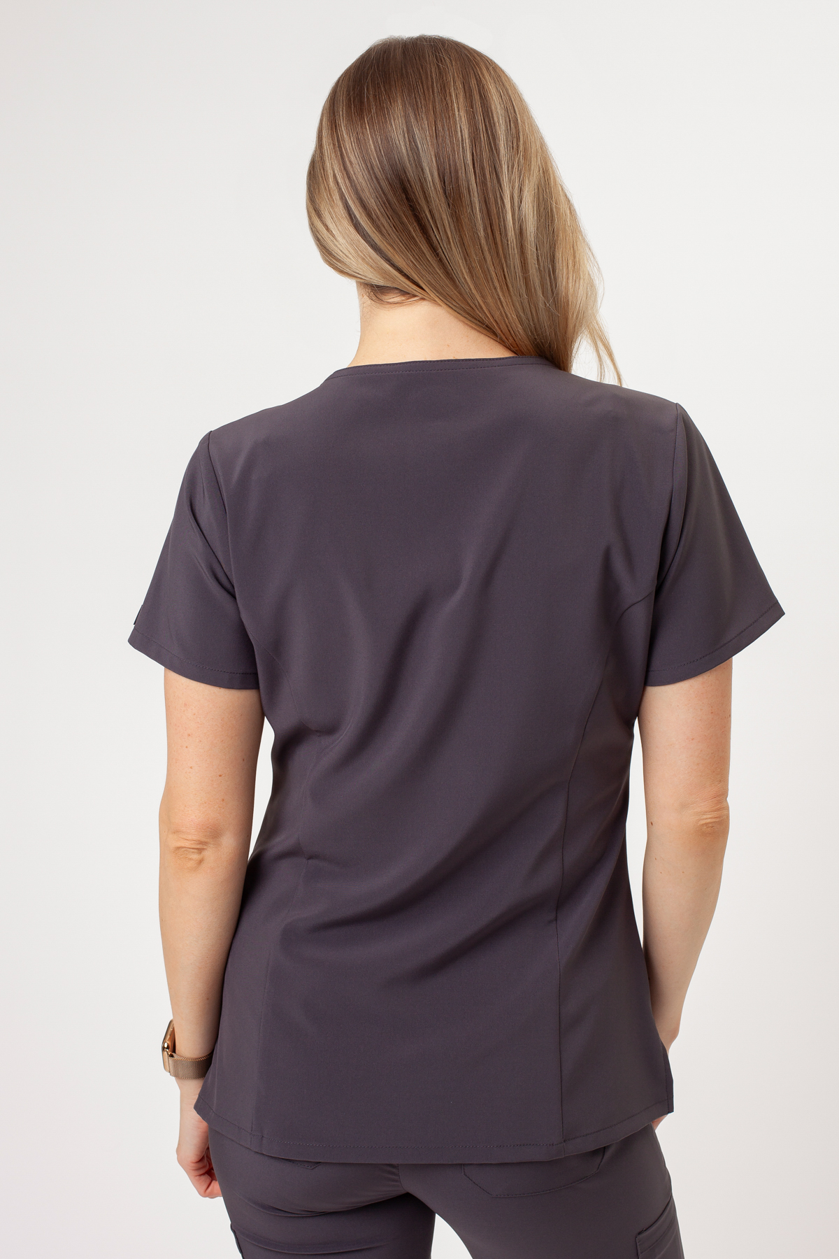 Dámská lékařská halena Dickies EDS Essentials V-Neck šedá-2