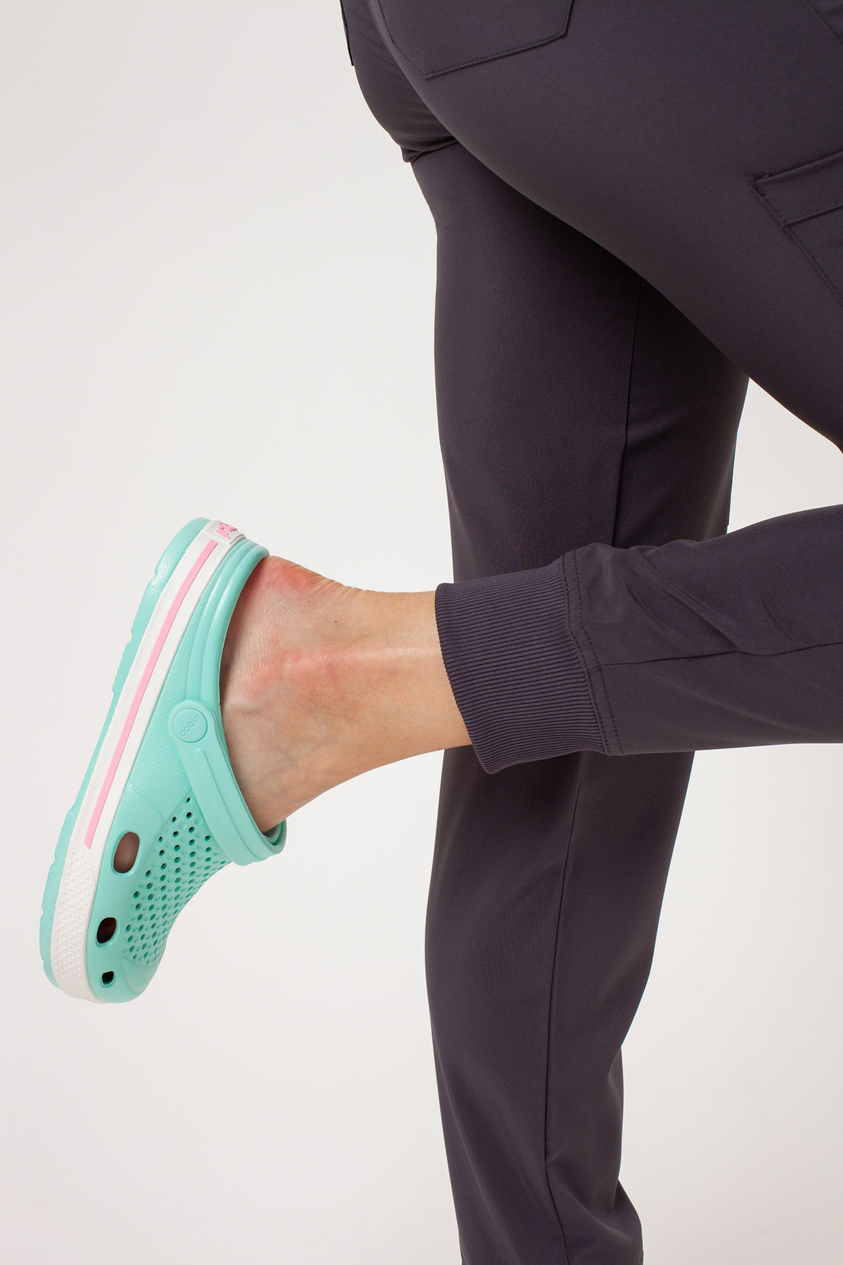 Dámské lékařské kalhoty Dickies EDS Essentials Mid Rise Jogger šedé-5