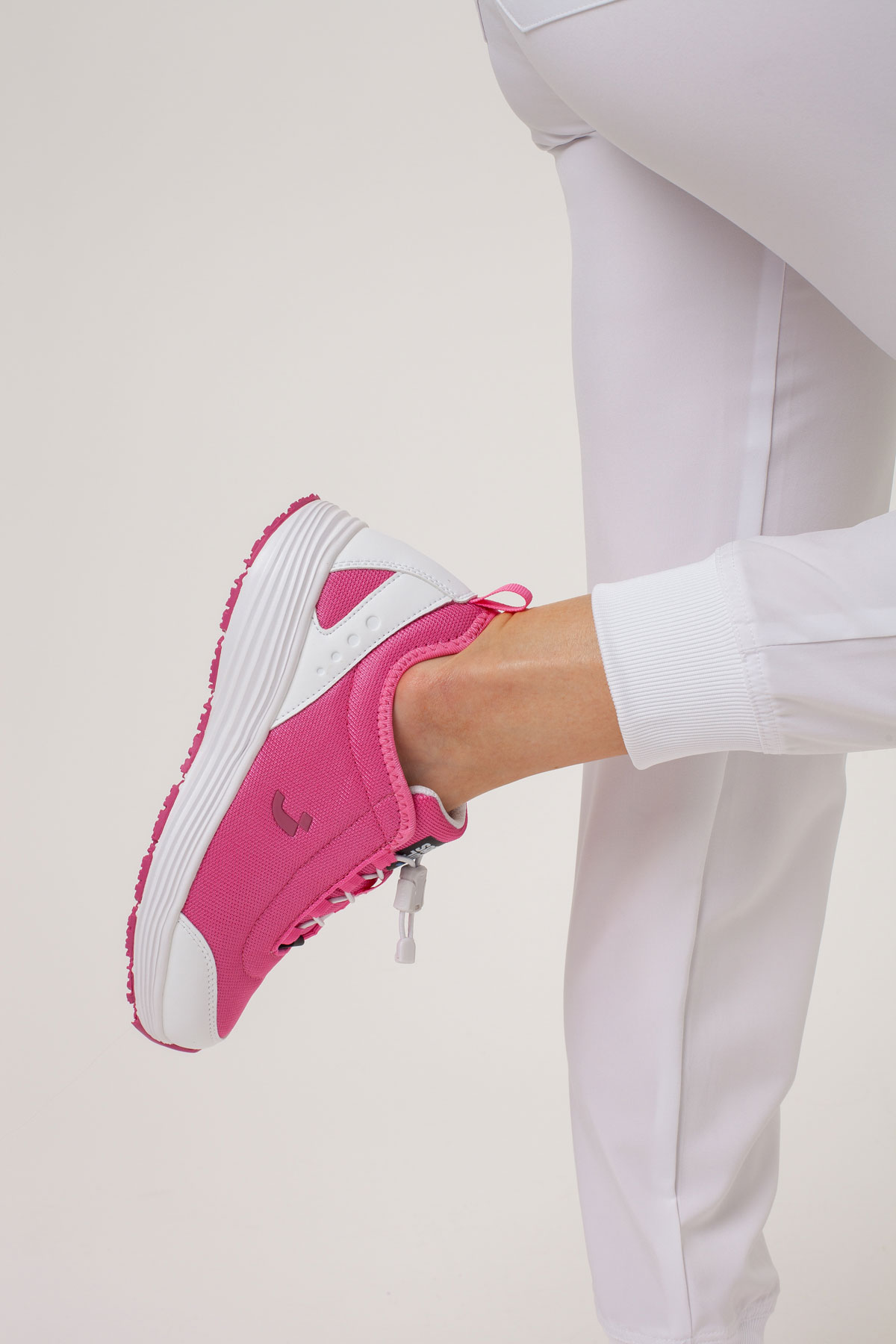 Dámské lékařské kalhoty Dickies EDS Essentials Mid Rise Jogger bílé-6