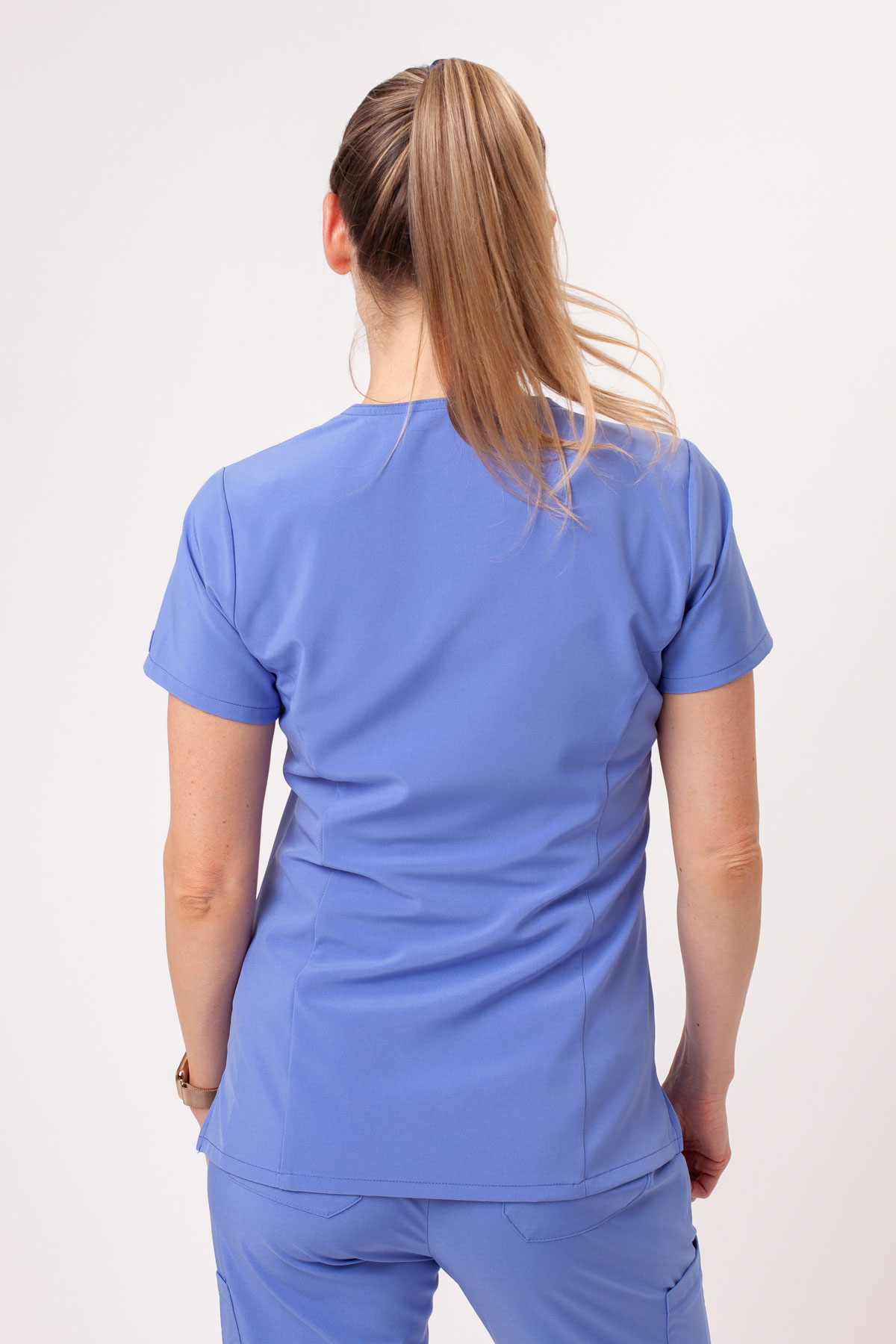 Dámská lékařská halena Dickies EDS Essentials V-Neck klasicky modrá-2