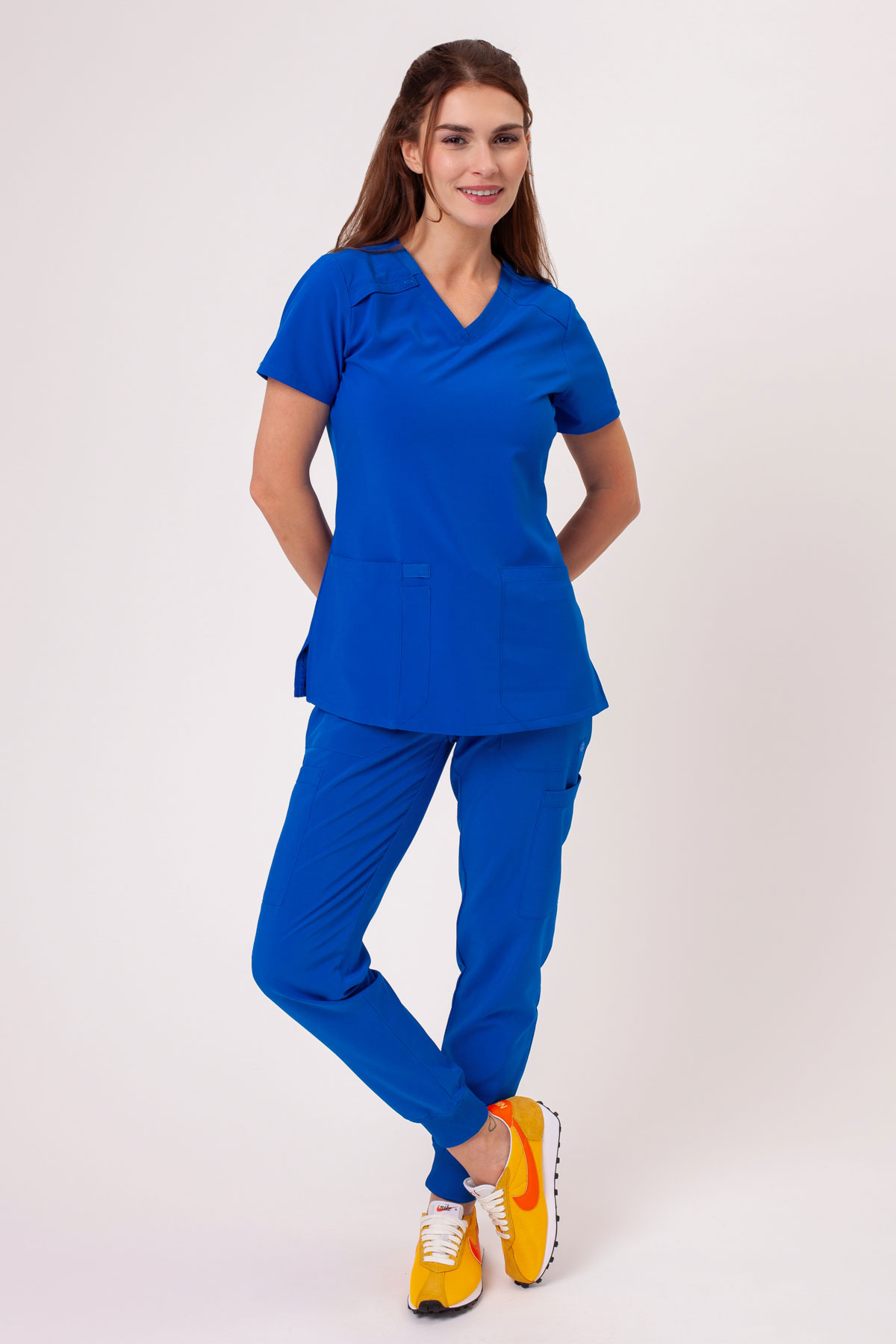 Dámská lékařská souprava Dickies EDS Essentials Jogger královsky modrá-1