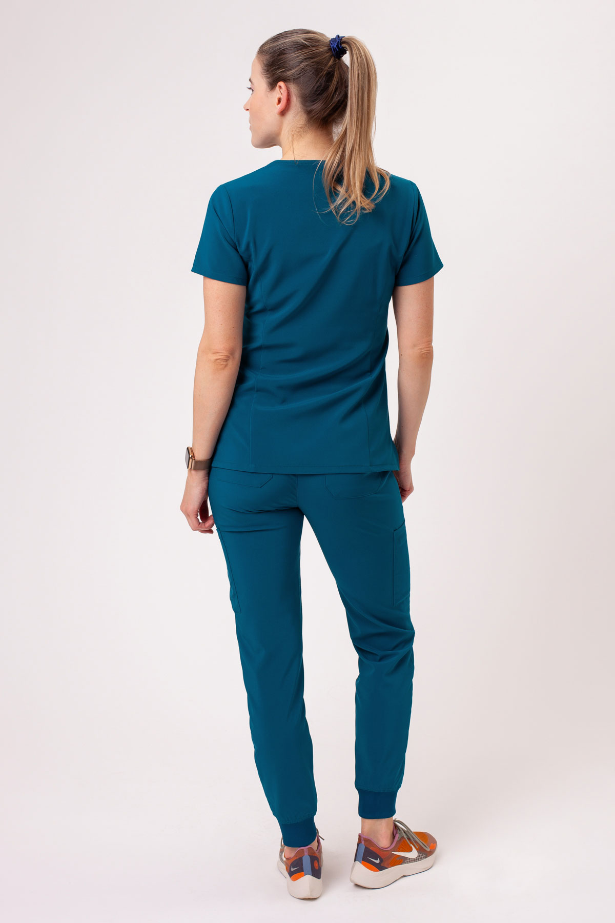 Dámská lékařská halena Dickies EDS Essentials V-Neck karaibsky modrá-6