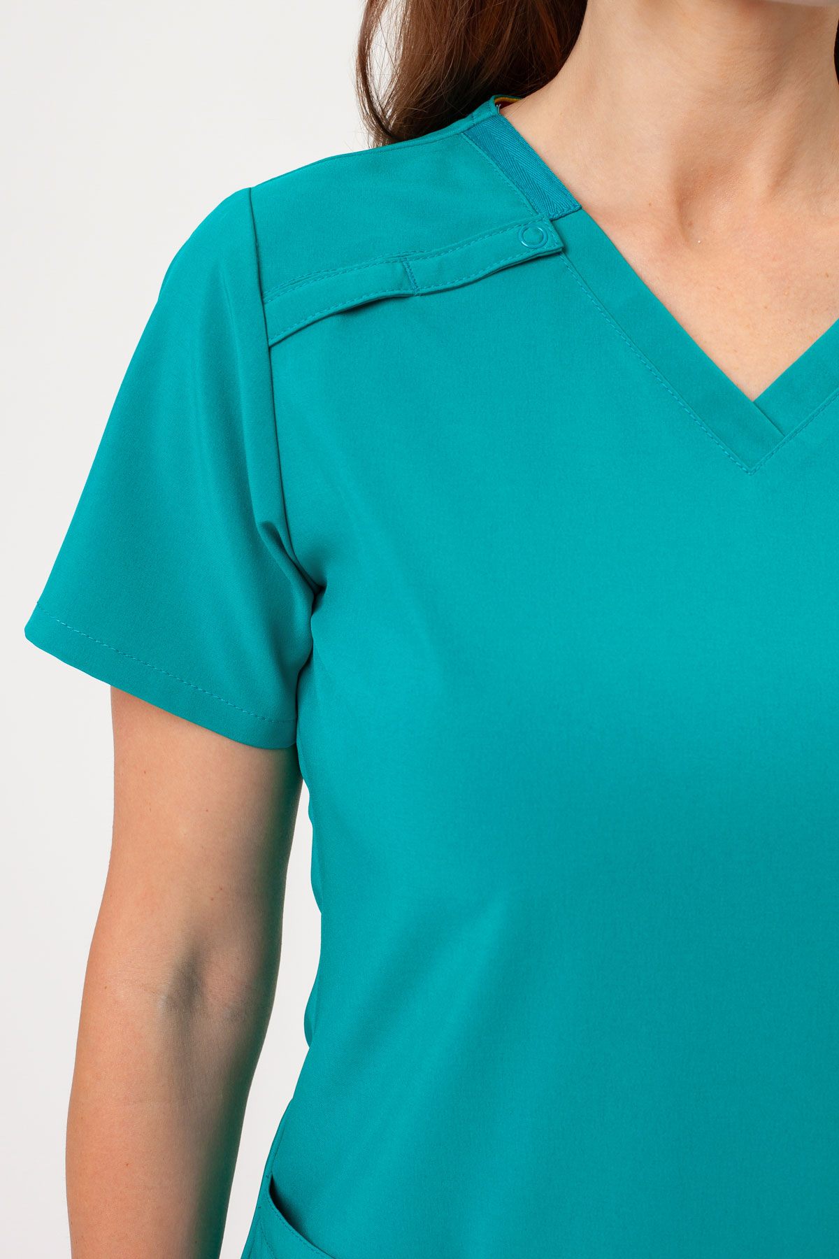 Dámská lékařská halena Dickies EDS Essentials V-Neck mořsky modrá-3