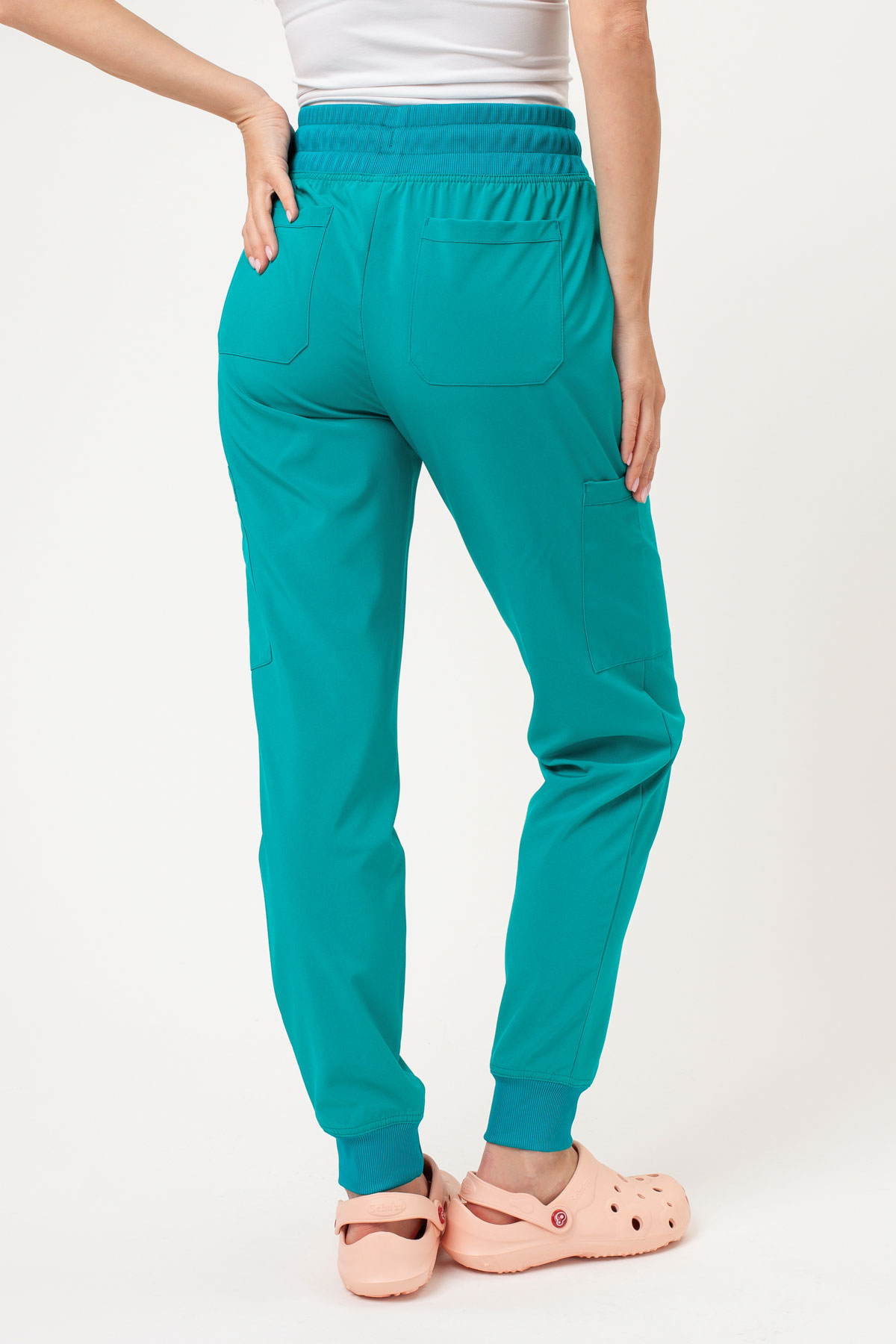Dámské lékařské kalhoty Dickies EDS Essentials Mid Rise Jogger mořsky modré-2
