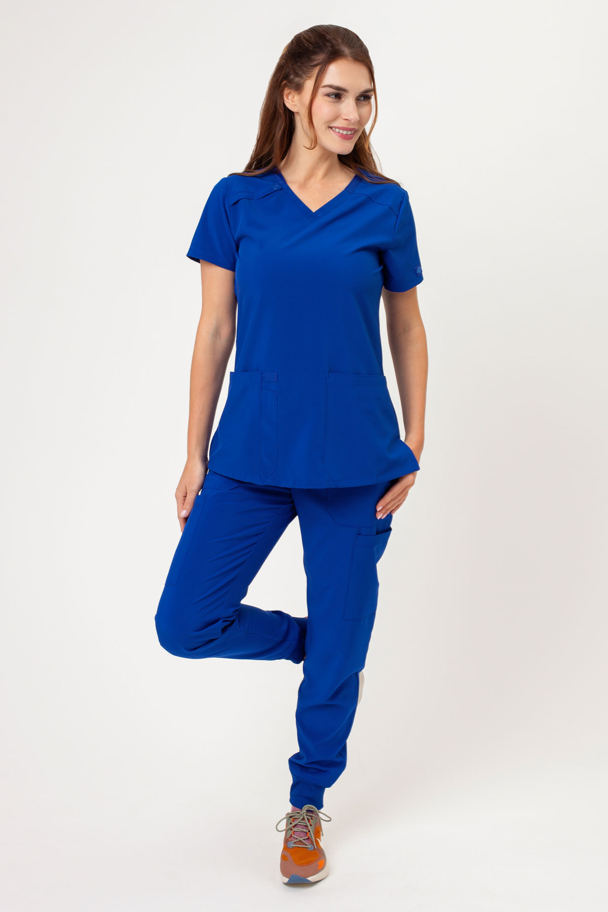 Dámská lékařská souprava Dickies EDS Essentials Jogger tmavo modrá-1