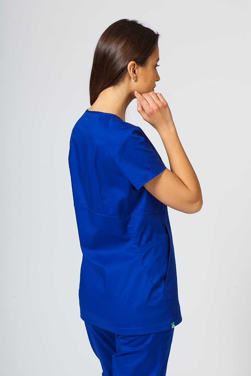 Dámská lékařská halena Sunrise Uniforms Kangaroo tmavě modrá-1